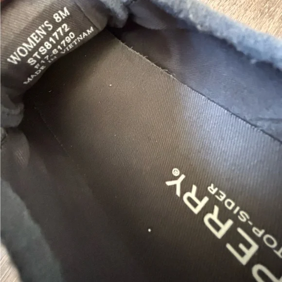 Sperry ladies, boat- dock, shoes, gray sneakers, size 8, medium - Picture 8 of 8